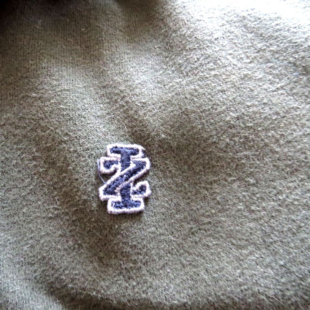 Vintage Men's (or unisex) IZOD luxury Sport Fleece 1/4 zip up shirt EUC Large - Picture 3 of 8